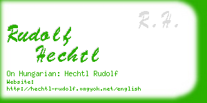 rudolf hechtl business card